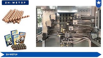 4 lines automatic wafer roll machine