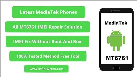 How to write IMEI to Mediatek MTK