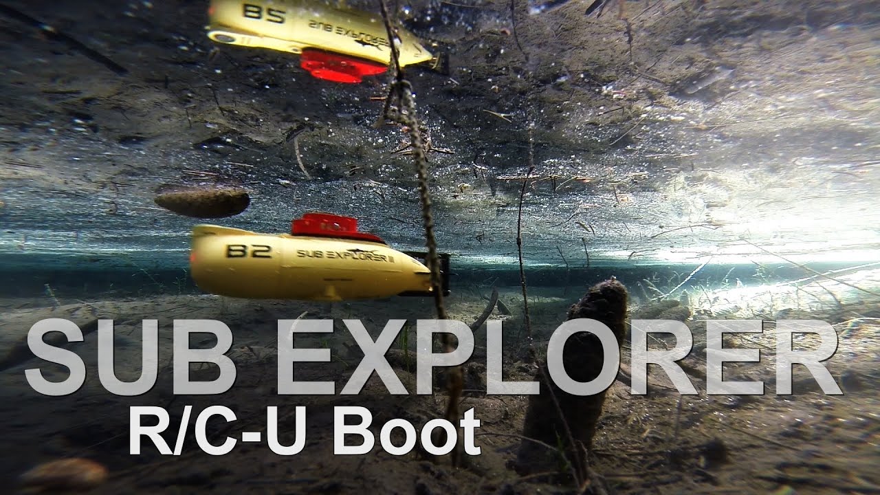 Mercancía de clase B t2m t614 sub explorer ii remoto micro submarino 