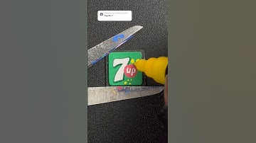 Drawing 7 for 7up But on My Keyboard! Custom keyboard! #shorts #diy