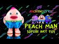 REVIEW: Original PEACH MAN sofubi vinyl toy from Anonymous Rat!