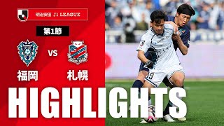 アビスパ福岡vs北海道コンサドーレ札幌 J1リーグ 第1節