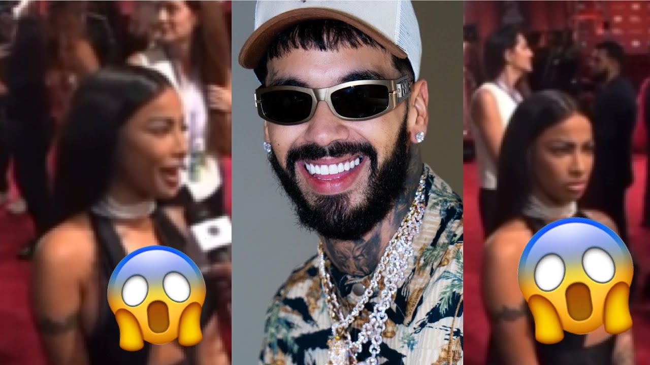 YAILIN ANUNCI4 FOT0 CON ANUEL EN LOS LATÍN GRAMMYS - YouTube