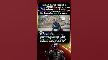 "Why The F* Is He Saving a Squirrel?" - The Most DEBATED Superman Scene (2025 Viral Clip)