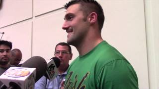 Irish247 Video: Notre Dame LB Jarrett Grace