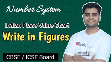 How to write in figures | Number System | Maths by Asheesh Sir | Class-4/5/6 | Lsa Amroha