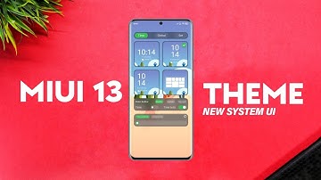 Miui 13 Theme Concept For Miui 12.5/Miui 12 | New System Ui & Look | Redmi,Poco & Xiaomi Theme