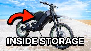 Solving the Storage PROBLEM with my Electric Motorcycle! Net Worth