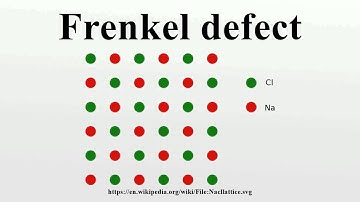 Frenkel defect