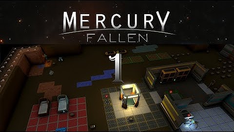 Mercury Fallen (Early Access Gameplay): Colony Management Game: #1: Starting a New Facility