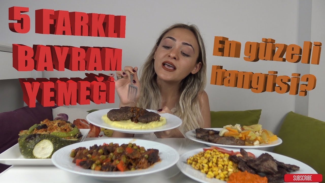 5 FARKLI ET YEMEĞİ!-7 Kişilik Yemek Yedim