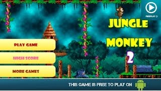 Jungle Monkey 2 - Free on Android - HD Gameplay screenshot 1