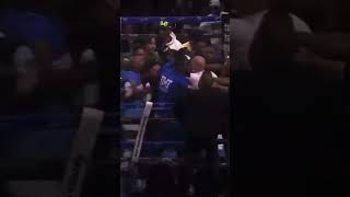 Chaos broke out at Floyd Mayweather vs John Gotti III fight floydmayweather boxing