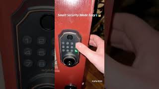Smart Security Made Easy📱🔒Auto lock features! #shorts