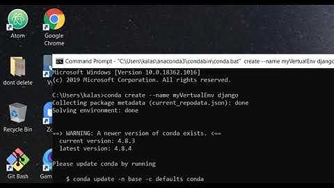 How to create Vertual Environment to work on django project.