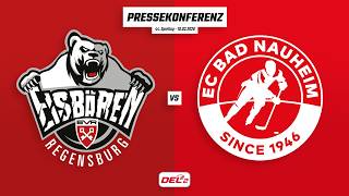 Pressekonferenz 44. Spieltag | Eisbären Regensburg - EC Bad Nauheim