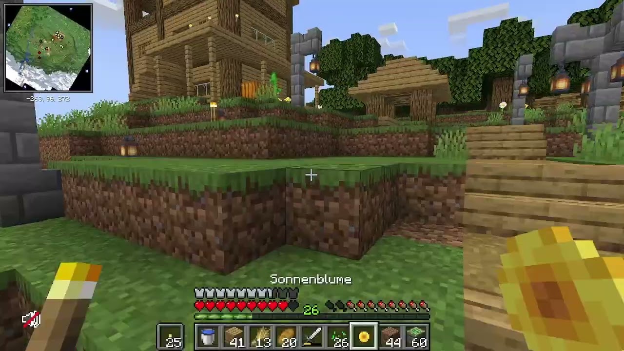 Ich entdecke ein geheimes Räuberlager in Minecraft Farm (Keine Lags mehr 🥳)