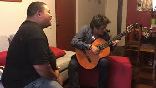 Video thumbnail of "Barrio Bajopontino - Papeo Aban y Julián Jimenez"