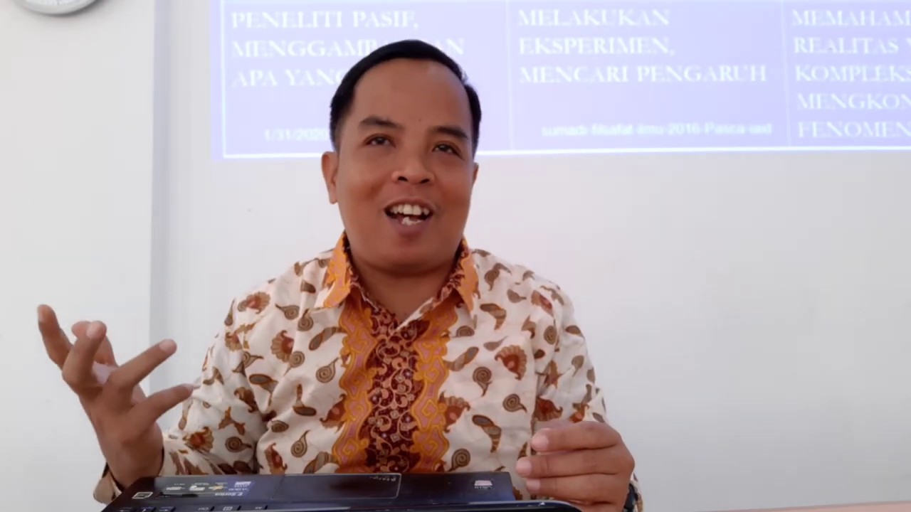 Filsafat Penelitian Pra, Positivisme, dan Pos positivisme