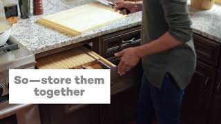 KraftMaid Knife Section Cutting Center