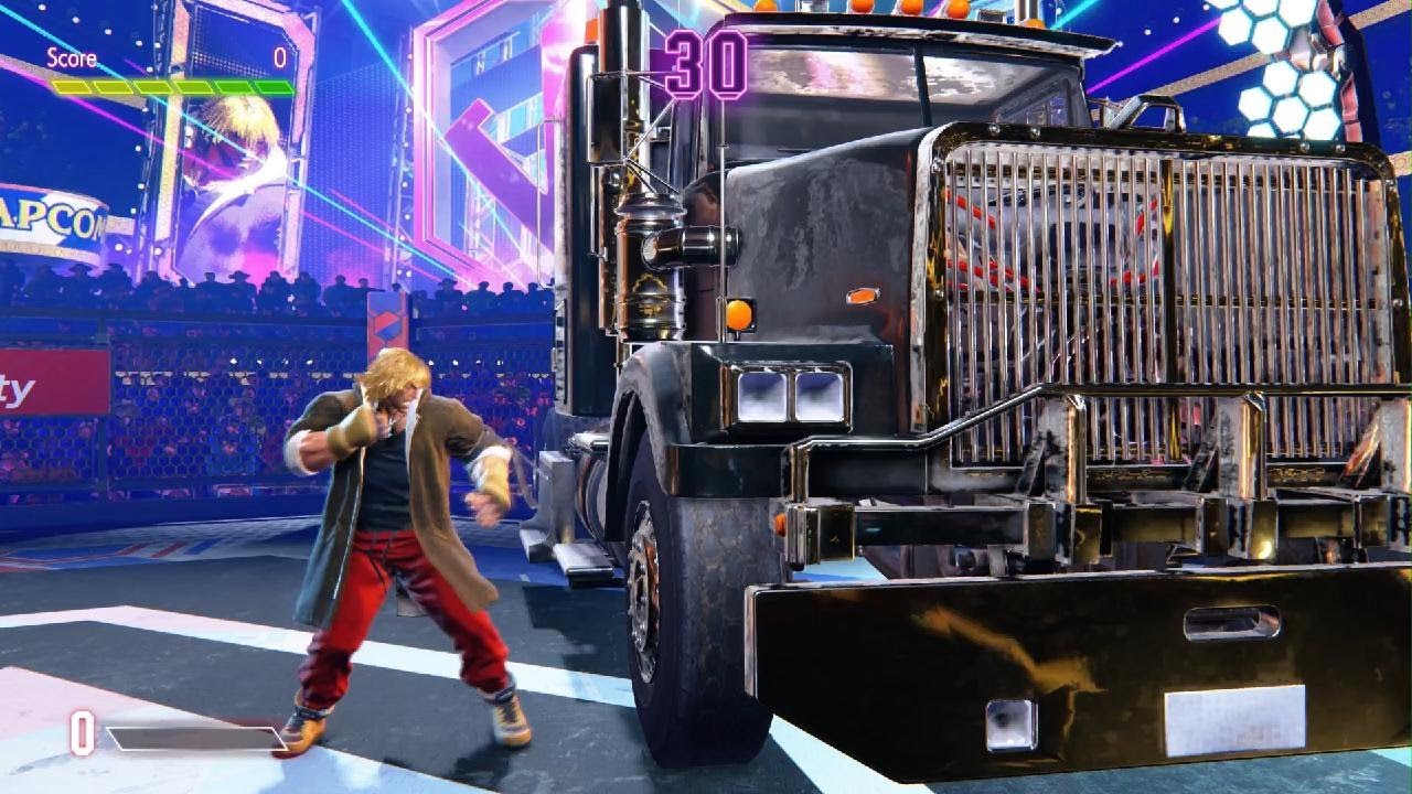 💪💪💪 KEN DESTROYS TRUCK!! Street Fighter 6