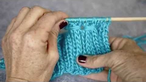 How to Smocking Stitch (knitting)