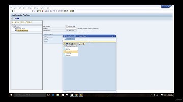 Creating a New Position in SAP HR