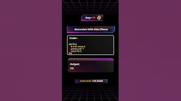 Recursion Trick in Python! #shorts