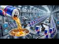 Red Bull. How It's Made In a Factory. The Complete Manufacturing Process