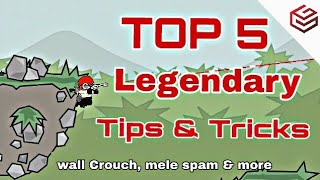 Mini Militia : TOP 5 Legendary Tips and Tricks : Wall Crouch, Melee Spam, sniper tips, Rpg and more screenshot 4