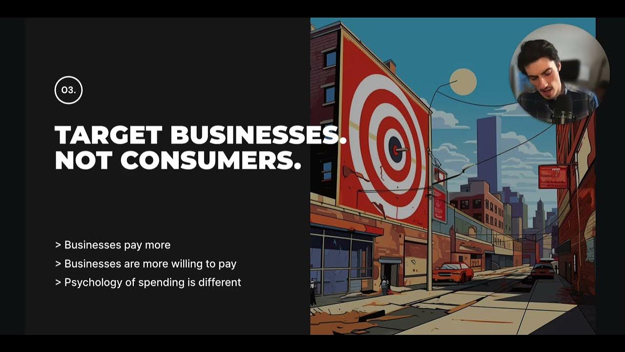Principle 3: Target businesses, not consumers - Why targeting businesses not consumers?