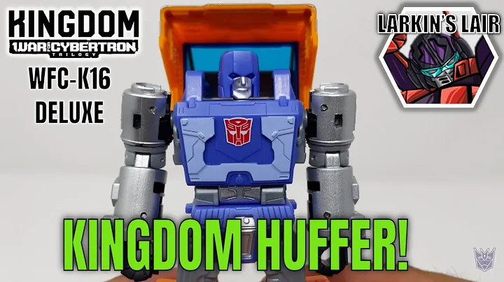 Transformers Kingdom Deluxe Huffer Review WFC-K16 (Retail Release), Larkin's Lair