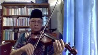 SELENDANG DELIMA Lagu Tradisional Melayu (N.N) dalam Versi Biola Tunggal Rizaldi Gamel
