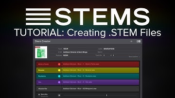 STEM Creator Tutorial: Creating .Stem Files [Native Instruments]