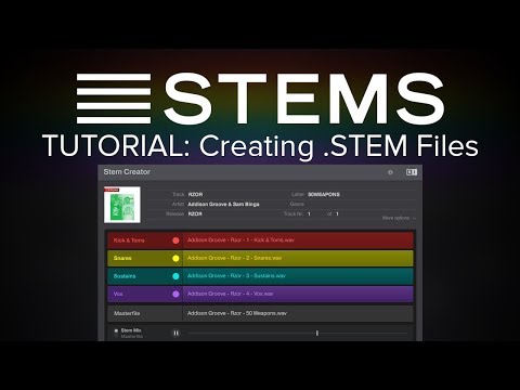 STEM Creator Tutorial: Creating .Stem Files [Native Instruments]