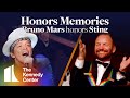 Honors Memories: Bruno Mars honors Sting | 2014 Kennedy Center Honors