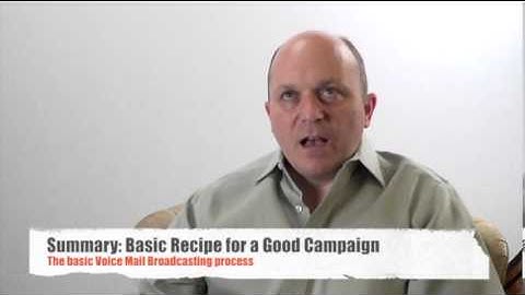 Voice Broadcasting & Autodialing, Basic Recipe for Success