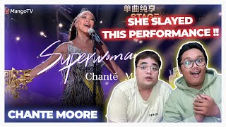 Chanté Moore《Superwoman》- Singer 2024 EP2 | MangoTV REACTION