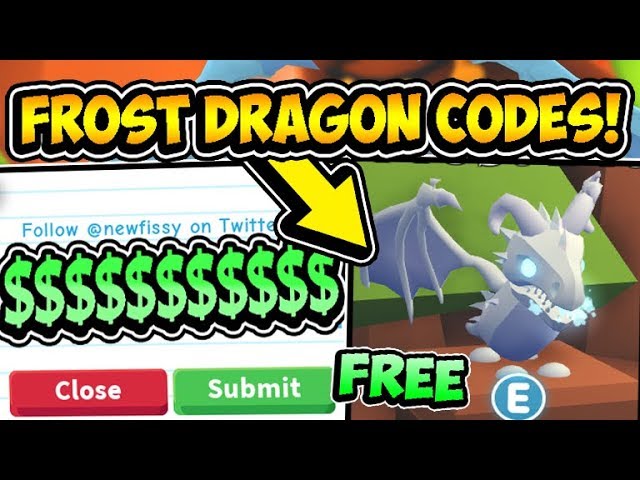 : v2Movie : '' ️ ALL FREE FROST DRAGON ADOPT ME PET CODES 2019!! ️''FROST DRAGON ️ Adopt Me ...