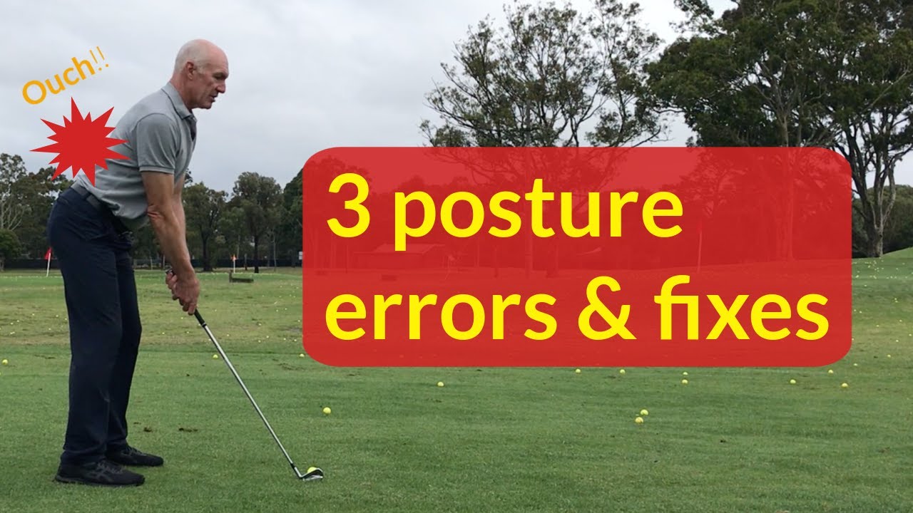 3 Posture Errors - YouTube