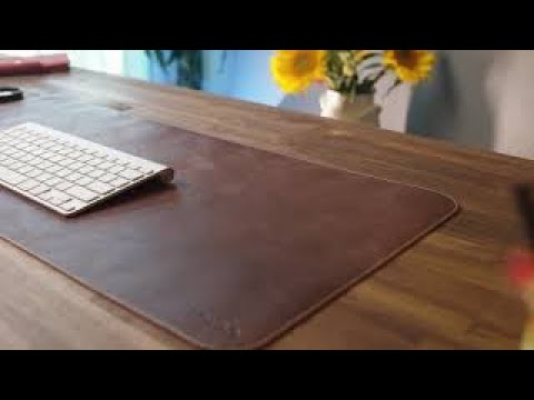 Londo Leather Extended Mouse Pad, Leather Office Desk Mat, Desk Pad –  MegaGear Store