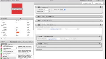 Game Salad Tutorial 3 part 2 - Space Invaders style game