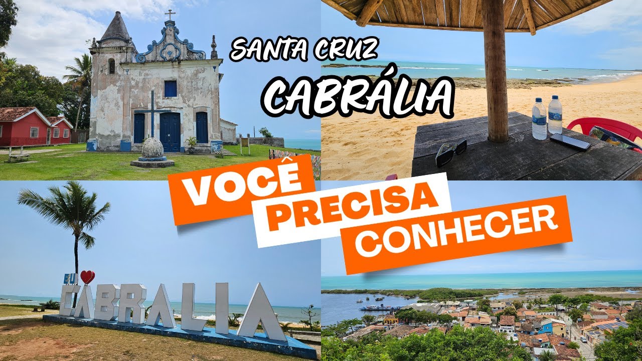 UM DIA INCRÍVEL EM SANTA CRUZ CABRÁLIA - PASSEIO, TURISMO E GASTRONOMIA 🌴☀️