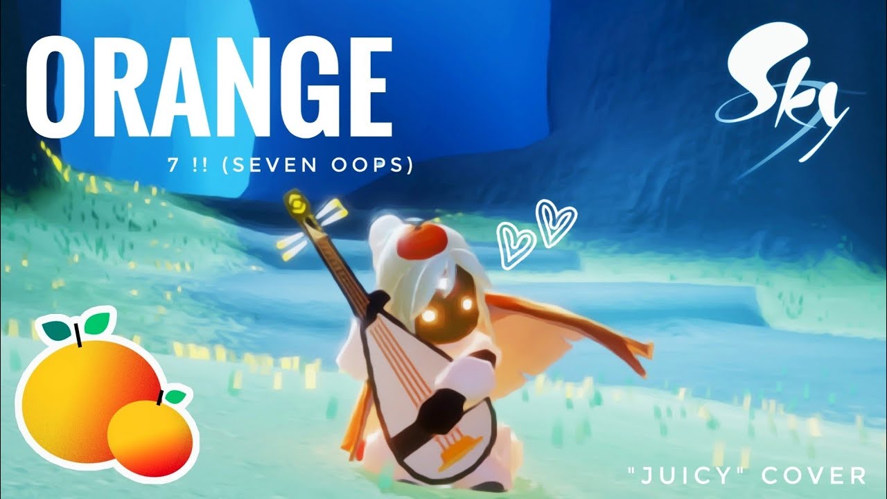 Playing "ORANGE - 7!!" with a Pipa (Cover) | Sky Music | Sky Cotl