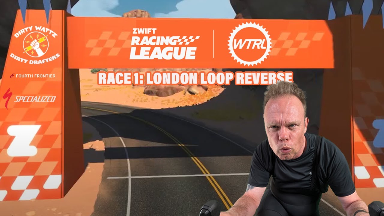 Zwift Racing League - ZRL - Stage 1: London Loop Reverse - YouTube