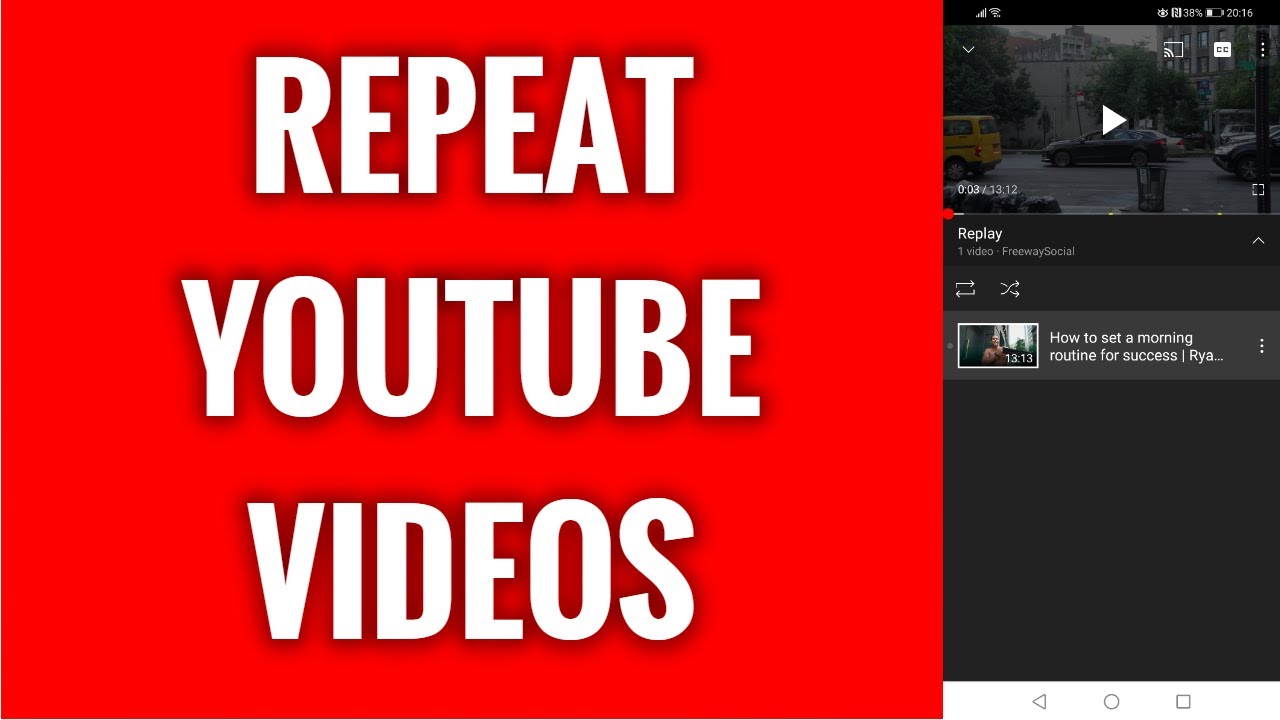 Repeattube: Loop  - Auto Repeat  Videos