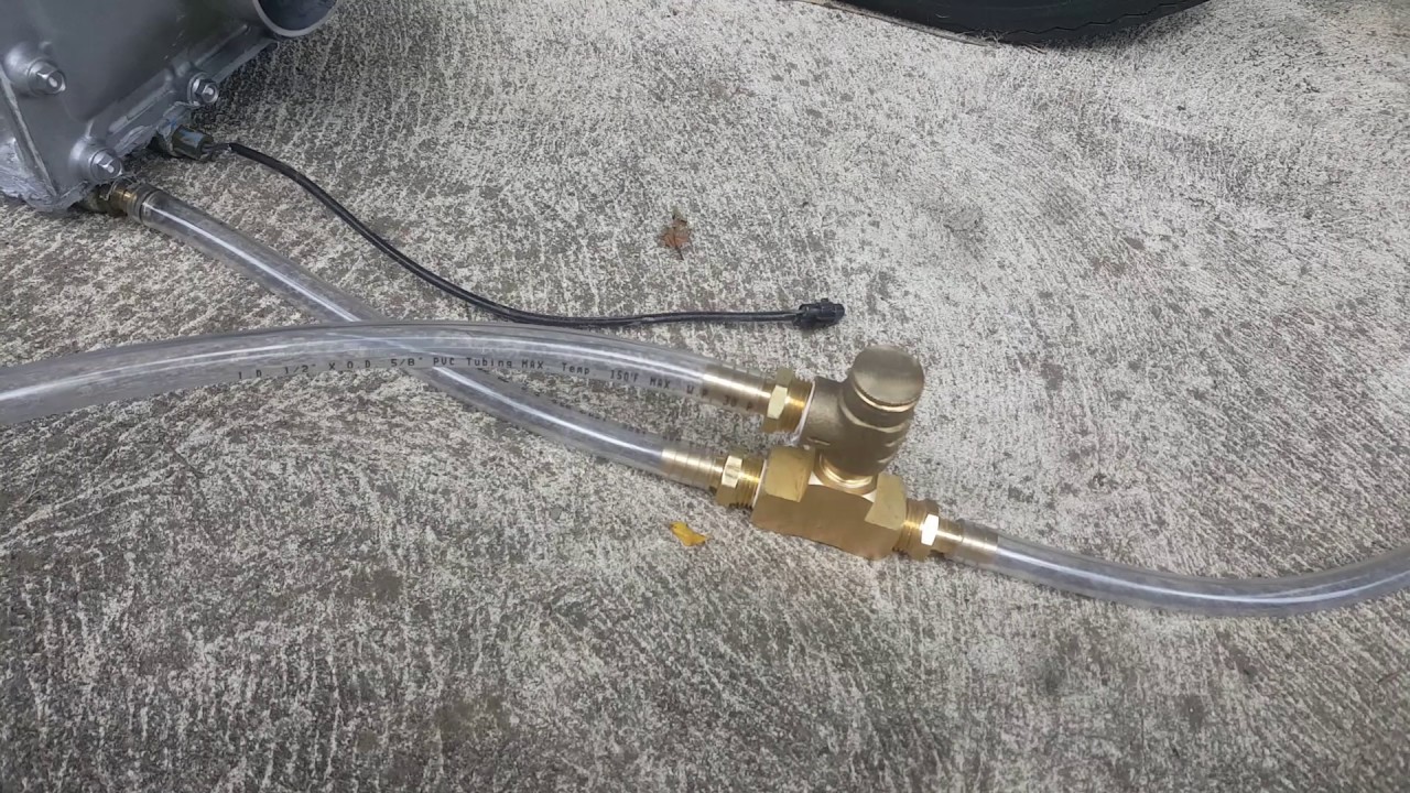 How To Install A Water Pressure Blow Off Valve