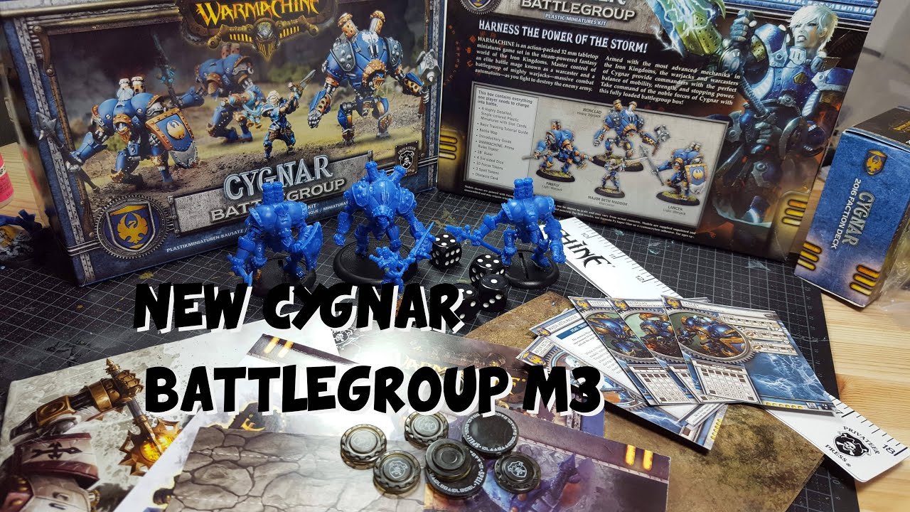 Unboxing: Cygnar MK3 Battlegroup - YouTube