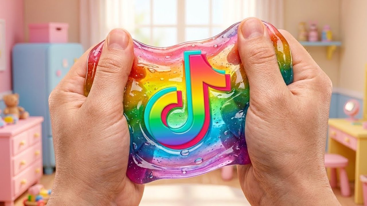 Slime Color Mixing Compilation | TikTok LOGO Satisfying Relaxing ASMR Video