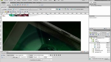Tutorial manejo de imagenes en Dreamweaver CS4